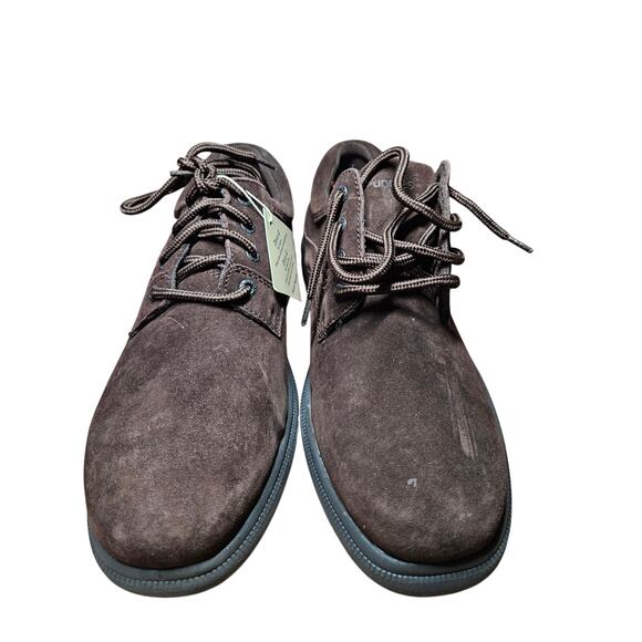 Hush Puppies Glen Derby Zero G Brown Suede Size 11 Extra Wide main image 5